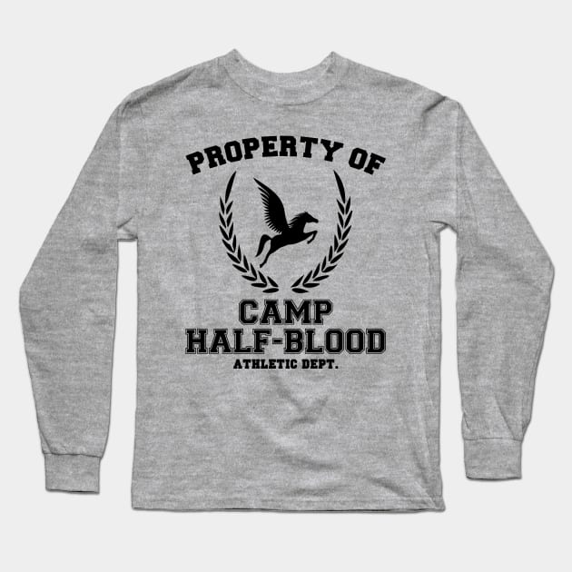 Property of Camp Half-Blood Long Sleeve T-Shirt by stevegoll68